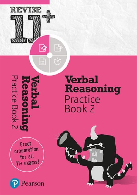 Pearson REVISE 11+ Verbal Reasoning Practice Book 2 - for 2026, 2027 exams: Ages 8 - 10+ Years