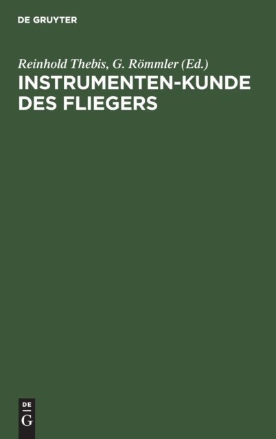 Instrumenten-Kunde Des Fliegers