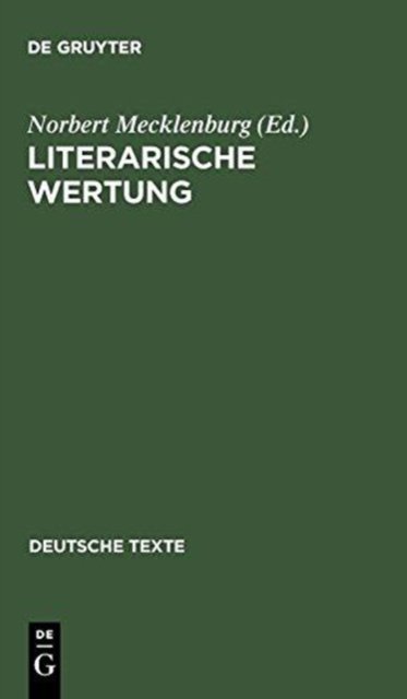 Literarische Wertung