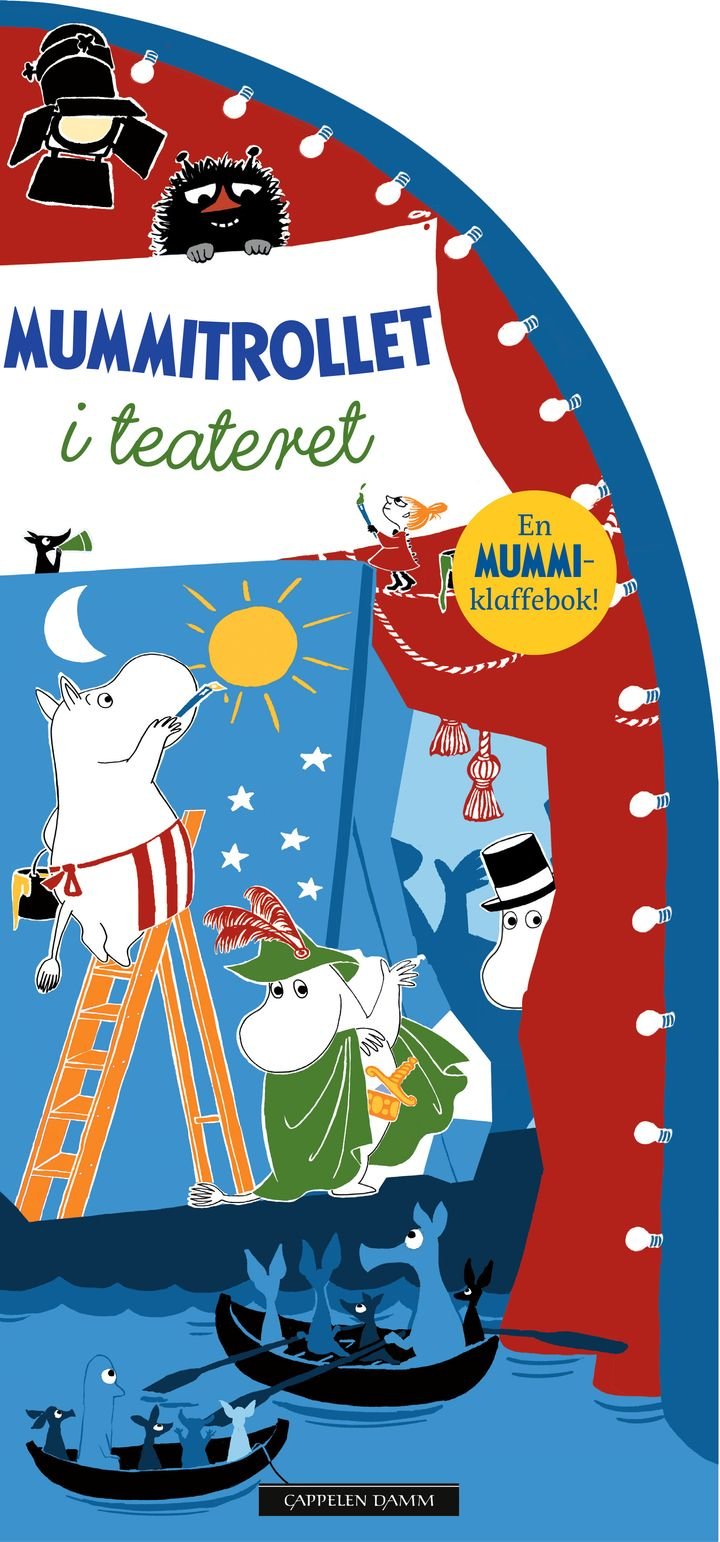 Mummitrollet i teateret - en Mummi-klaffebok!