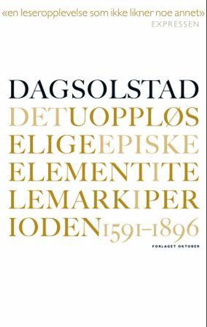 Det uoppløselige episke element i Telemark i perioden 1591-1896 - roman