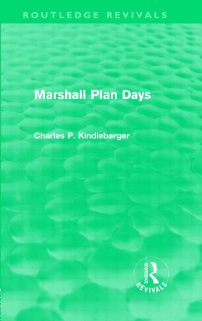 Marshall Plan Days (Routledge Revivals)