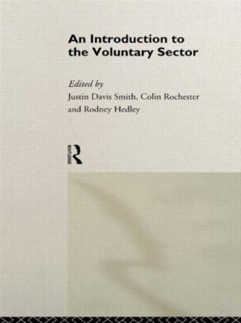 An Introduction to the Voluntary Sector