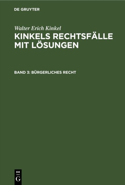 Burgerliches Recht