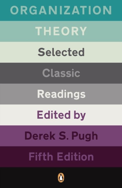 Organization Theory 5e