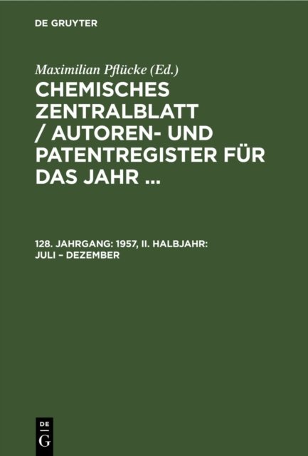 1957, II. Halbjahr: Juli – Dezember