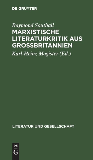 Marxistische Literaturkritik Aus Großbritannien