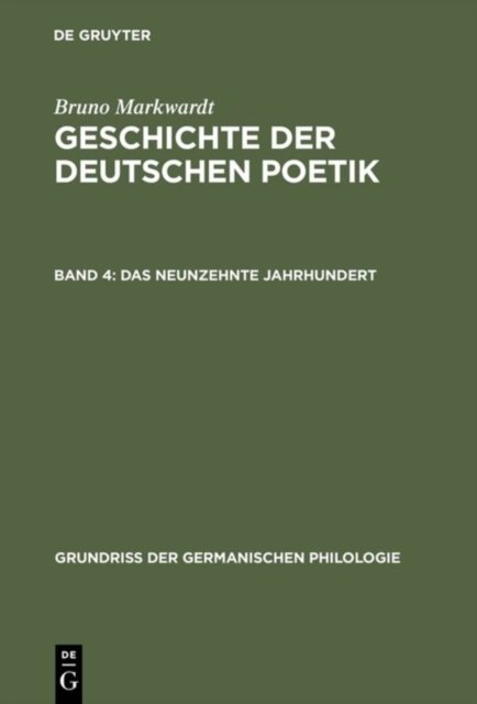 neunzehnte Jahrhundert