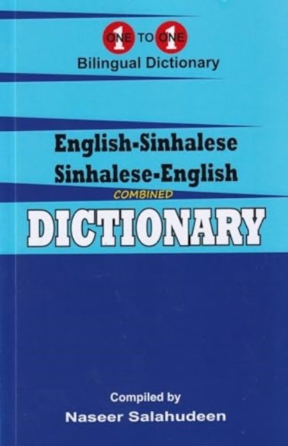 English-Sinhalese & Sinhalese-English One-to-One Dictionary