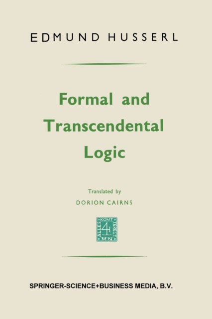 Formal and transcendental logic