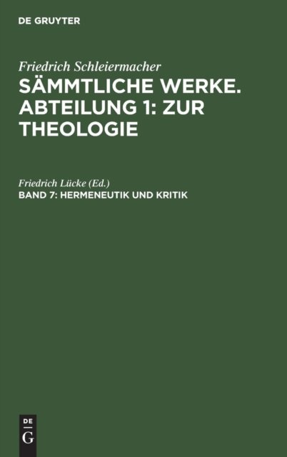 Hermeneutik und Kritik