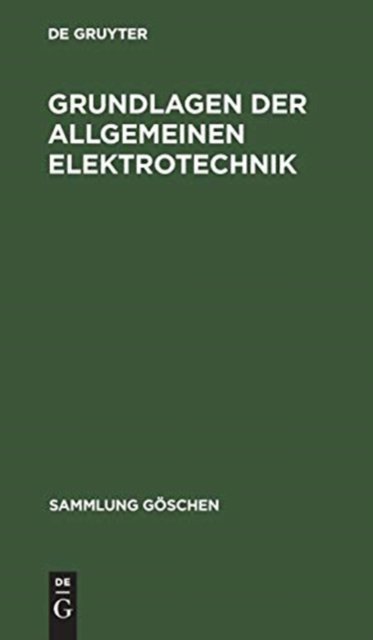Grundlagen der allgemeinen Elektrotechnik
