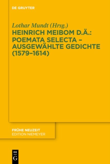 Poemata selecta – Ausgewahlte Gedichte (1579–1614)