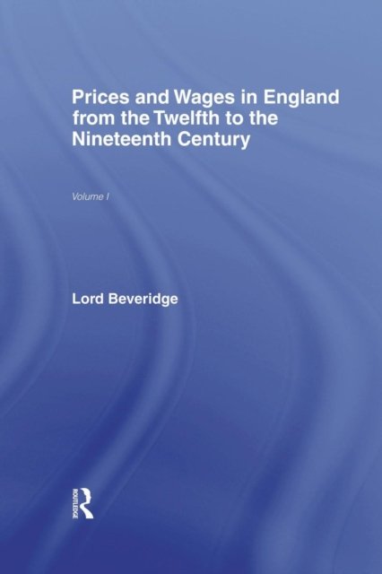 Prices and Wages in England