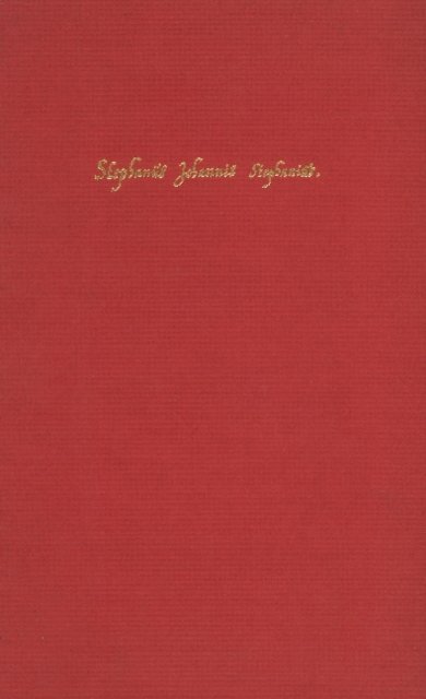 Stephanii Notæ Uberiores in Historiam Danicam Saxonis Grammatici