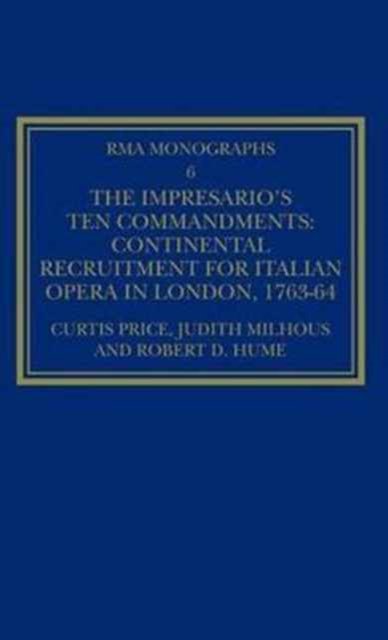 The Impresario's Ten Commandments