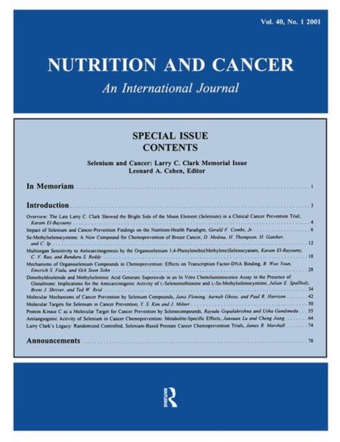 Selenium and Cancer
