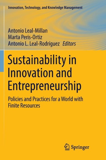 Sustainability in Innovation and Entrepreneurship