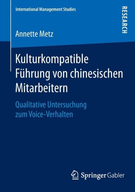Kulturkompatible Fuhrung von chinesischen Mitarbeitern