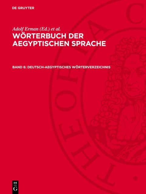 Deutsch-Aegyptisches Worterverzeichnis