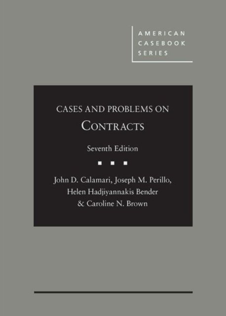 Cases and Problems on Contracts