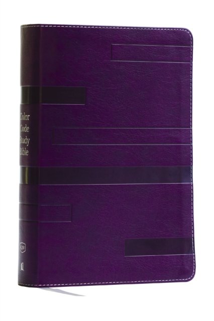 Color Code Study Bible, Revealing God's Truth Color by Color (KJV, Purple Leathersoft, Red Letter, Thumb Indexed)