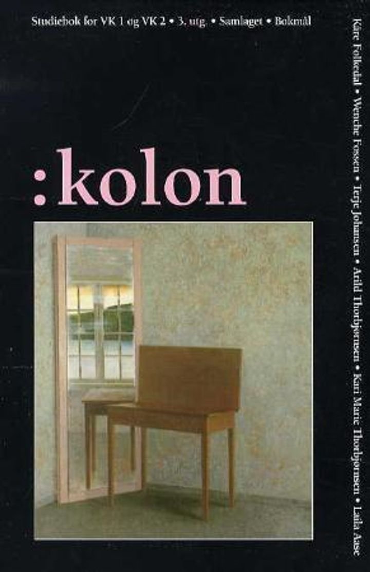 Kolon - studiebok for VK1 og VK2