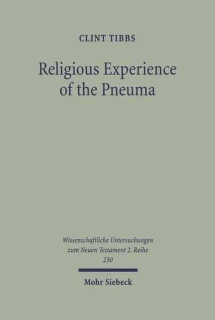 Religious Experience of the Pneuma