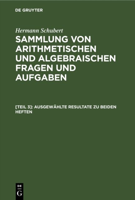 Ausgewahlte Resultate Zu Beiden Heften