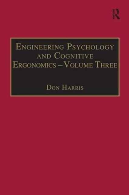 Engineering Psychology and Cognitive Ergonomics
