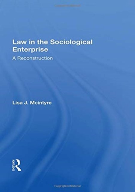 Law In The Sociological Enterprise