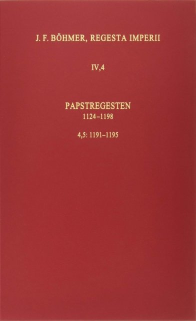 Papstregesten 1191-1195