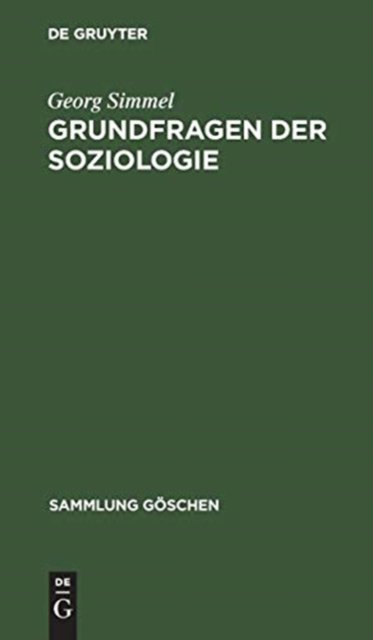 Grundfragen Der Soziologie