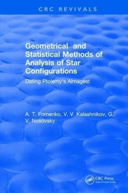 Geometrical and Statistical Methods of Analysis of Star Configurations Dating Ptolemy''s Almagest