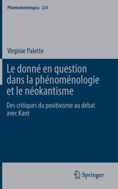 Le donne en question dans la phenomenologie et le neokantisme