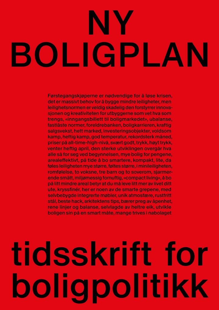 Ny boligplan
