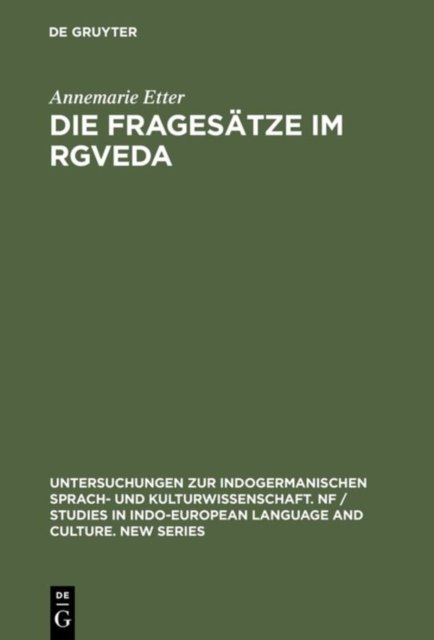 Die Fragesatze im Rgveda