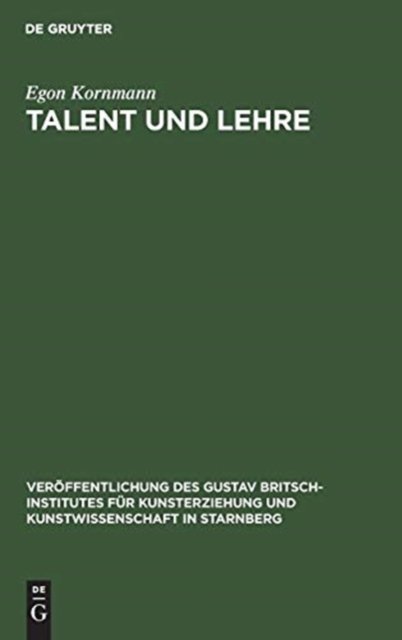 Talent Und Lehre
