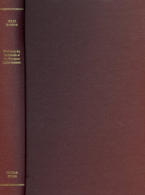 Studies in the Booktrade of the European Enlightenment