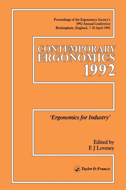 Contemporary Ergonomics