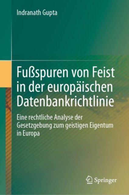 Fußspuren von Feist in der europaischen Datenbankrichtlinie