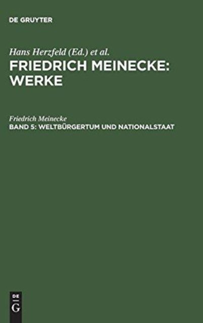 Weltbürgertum und Nationalstaat