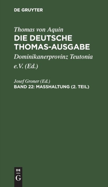 Masshaltung (2. Teil)
