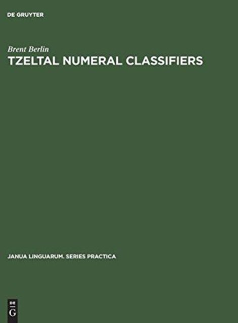 Tzeltal Numeral Classifiers