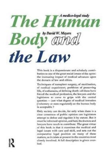 Human Body and the Law