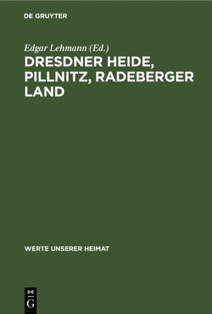 Dresdner Heide, Pillnitz, Radeberger Land