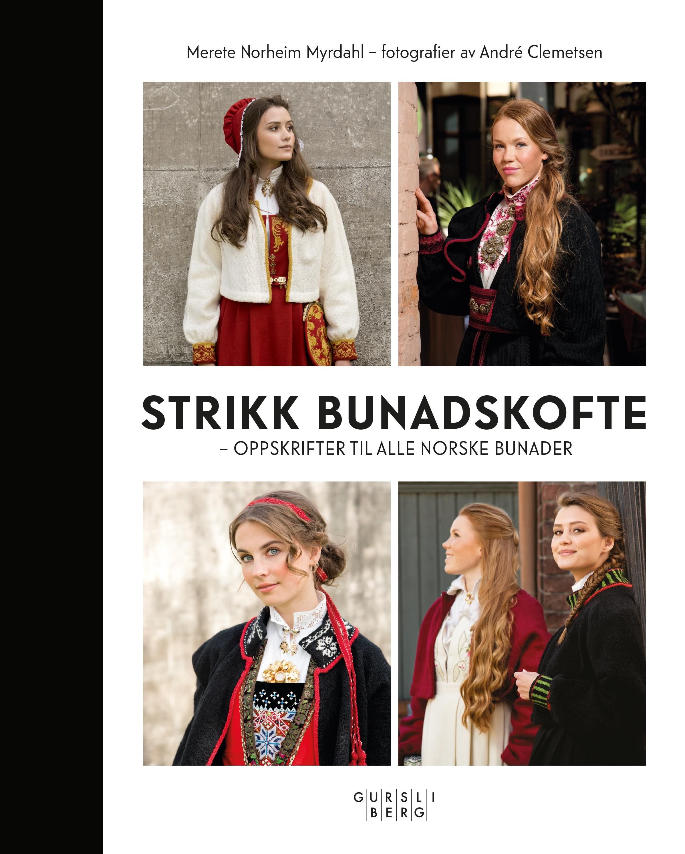 Strikk bunadskofte av Merete Norheim Myrdahl