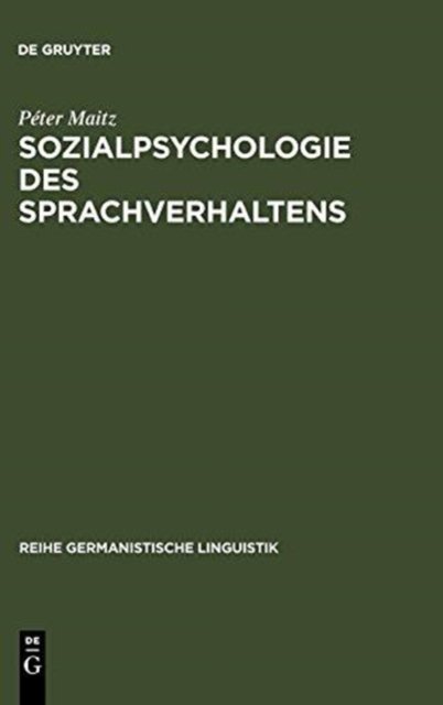 Sozialpsychologie des Sprachverhaltens