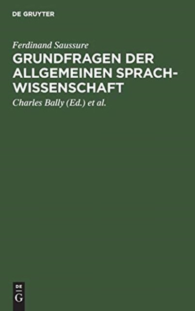 Grundfragen der allgemeinen Sprachwissenschaft