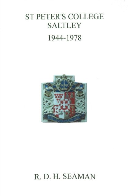 St Peters's College Saltley 1944-1978